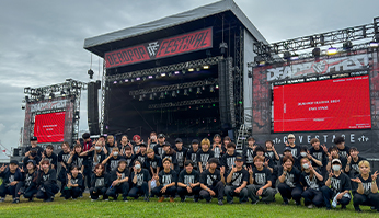 『DEADPOP FESTiVAL 2024』フェス研修に参加しました！